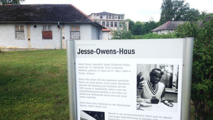 Olympisches Dorf; Jesse-Owens-Haus; Foto: radioBERLIN/Miriam Keuter